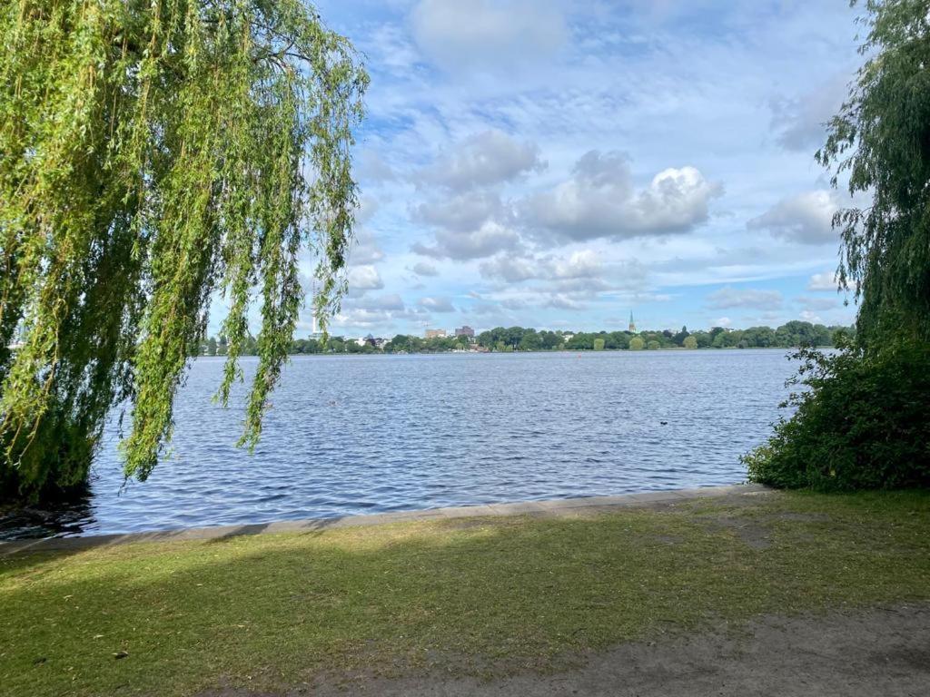 Alster Hamburg - Saniertes Und Mobliertes Apartment Mit Bad Und Kuche エクステリア 写真